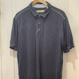 Tommy Bahama Men's Blue Polo Shirt Size XL